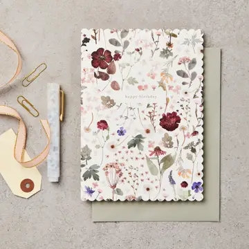 Floral Birthday Card